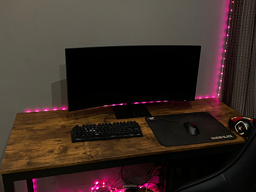 Письменный стол Wd-14/Вд-14 burnt/обгоревшее дерево фото покупателя 1