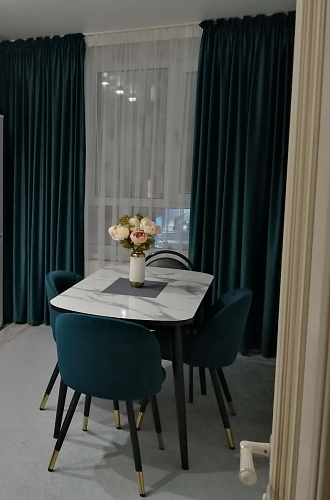 Стул на металлокаркасе Gabi 1 light purple / black фото покупателя 539