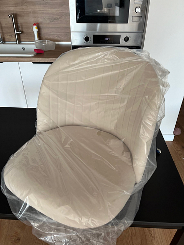 Стул на металлокаркасе Gabi 1 light purple / black фото покупателя 449