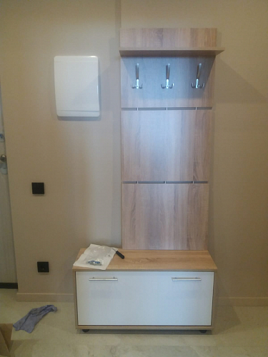 Настенная вешалка ВШ-3.1 дуб сонома фото покупателя 2