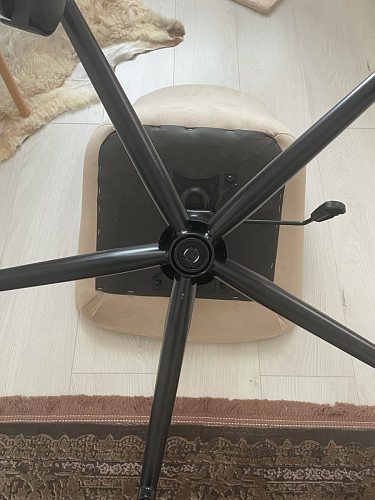 Компьютерное кресло Честер кирпичный / черный фото покупателя 68