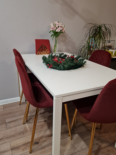 Стул на металлокаркасе Dabl 01 champagne / gold фото покупателя 72