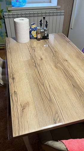 Стол Тринити Лофт 120 25 мм черный матовый / юта фото покупателя 119