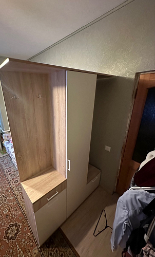 Готовая прихожая Пети дуб сонома / белый фото покупателя 1