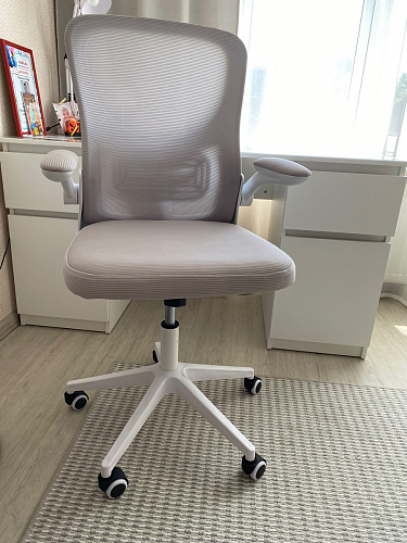 Компьютерное кресло Konfi pink / white фото покупателя 155