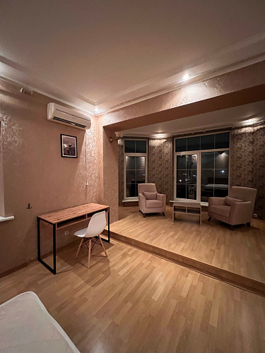 Письменный стол Леон Лофт бетон / черный матовый фото покупателя 84