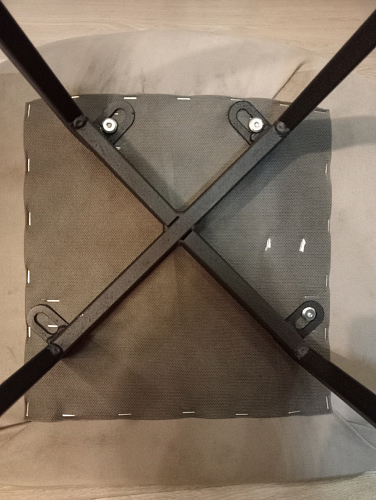 Стул на металлокаркасе Чилли светло-серый / белый каркас фото покупателя 301