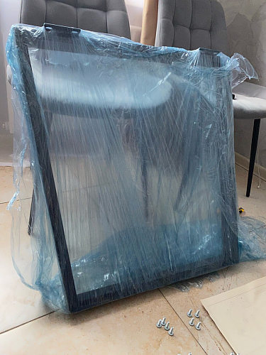 Деревянный стол Лота Лофт 140х80 черный матовый / бетон светлый фото покупателя 332