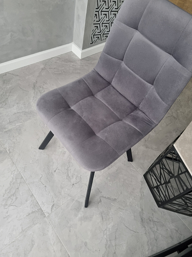 Стул на металлокаркасе Чилли бирюзовый / черный фото покупателя 994