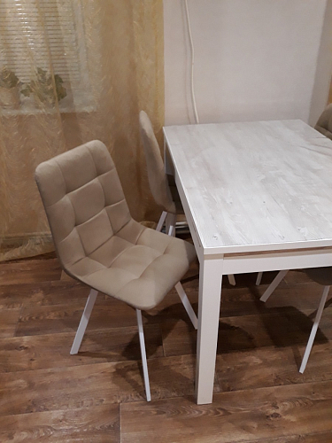 Стул на металлокаркасе Чилли зеленый / черный фото покупателя 995