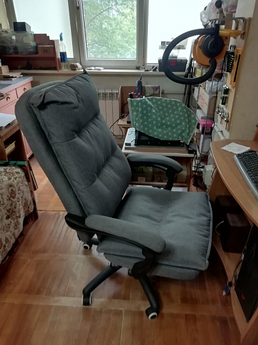 Компьютерное кресло Rapid голубое фото покупателя 49