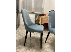 Стул на металлокаркасе Kora green / black фото покупателя 171