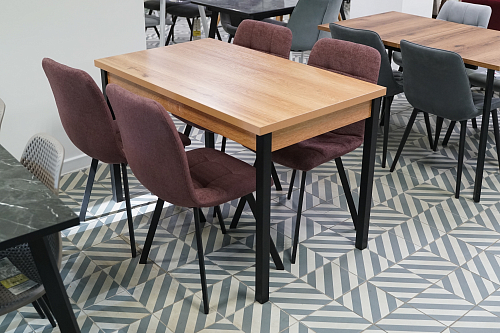 Стол Оригон навара / черный матовый из шоурума 1