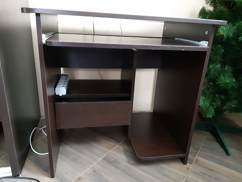 Стол компьютерный КСТ-10.1 бетон фото покупателя 14