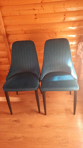 Стул на металлокаркасе Kora gray / black фото покупателя 319