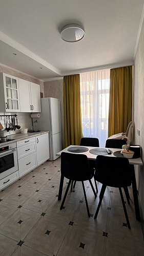 Стол Тринити Лофт 120 25 мм черный матовый / юта фото покупателя 182