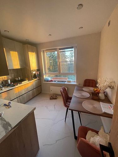 Деревянный стол Лота Лофт 140х80 черный матовый / бетон светлый фото покупателя 53