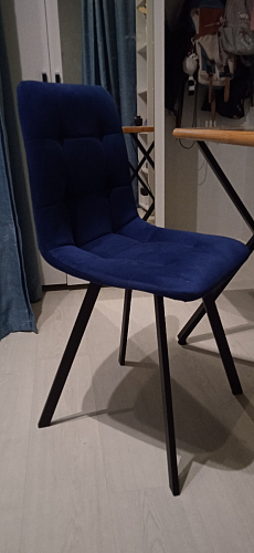 Стул на металлокаркасе Чилли бежевый / белый каркас фото покупателя 1456