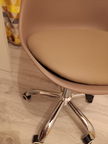 Компьютерное кресло Kolin с подушкой clear / white фото покупателя 223