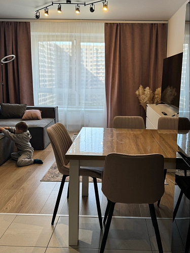 Стул на металлокаркасе Седа К кирпичный / черный фото покупателя 216