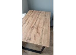 Стол Лота Лофт 140 25 мм черный матовый / бетон фото покупателя 855