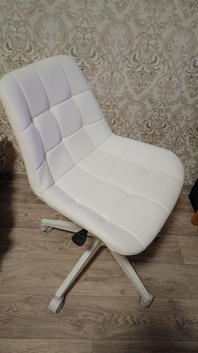 Кресло Келми 1  / AV 245 белый каркас синий микровелюр (neo 25) фото покупателя 11