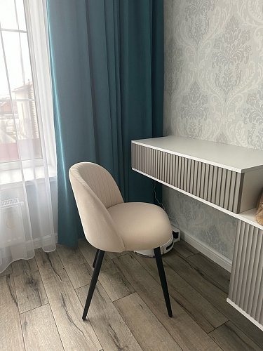 Стул на металлокаркасе Gabi gray / black фото покупателя 209