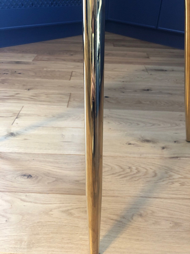 Стул на металлокаркасе Dabl 01 champagne / gold фото покупателя 45