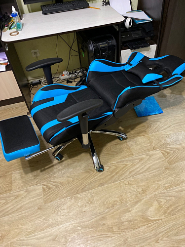 Компьютерное кресло Kano 1 light blue / black фото покупателя 77