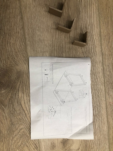 Стол Лота Лофт 120 32 мм бетон / черный матовый фото покупателя 150