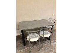 Стол Лота Лофт 120 25 мм сабия / черный матовый фото покупателя 759