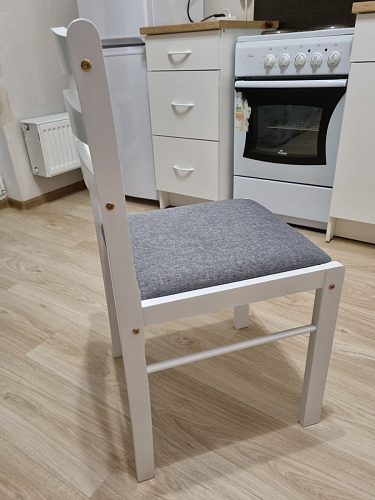 Стул деревянный Camel white / light grey фото покупателя 31