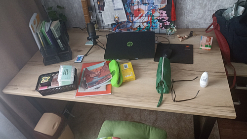 Деревянный стол Лота Лофт 140х80 дуб крафт табачный / черный матовый фото покупателя 624