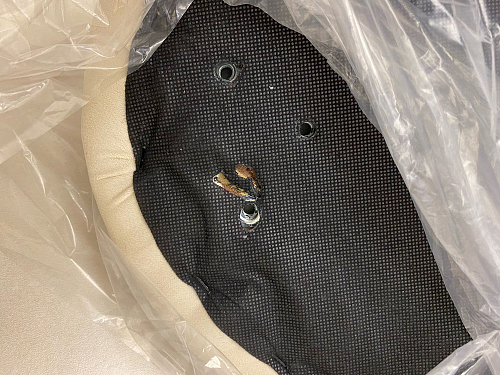 Стул на металлокаркасе Gabi latte / gold / black фото покупателя 858