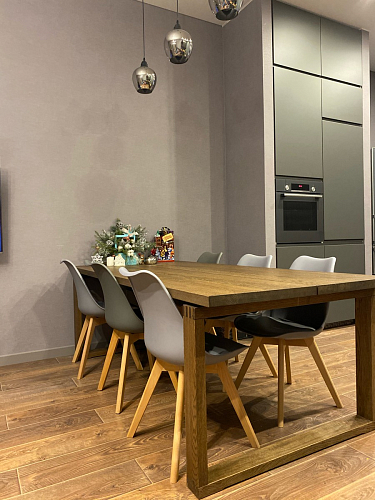 Стул Bonuss blue / wooden legs фото покупателя 128