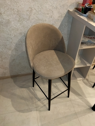 Барный стул Амизуре лавандовый / черный матовый фото покупателя 4