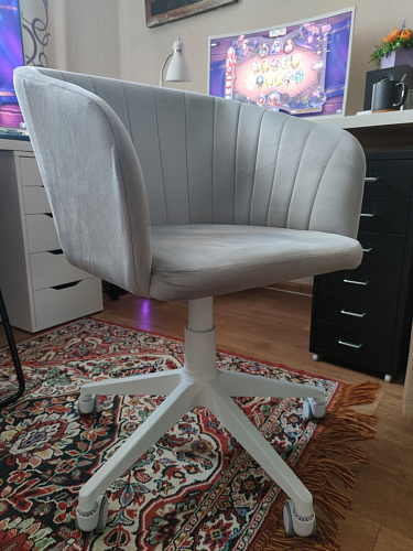 Компьютерное кресло Тибо 01 светло-коричневый / черный фото покупателя 126