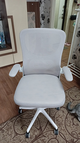 Компьютерное кресло Konfi blue / white фото покупателя 162