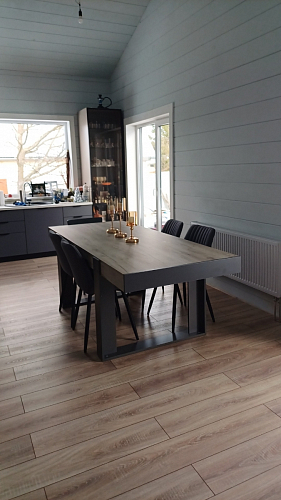 Стул на металлокаркасе Седа 360 К латте (velutto 08) / белый фото покупателя 156