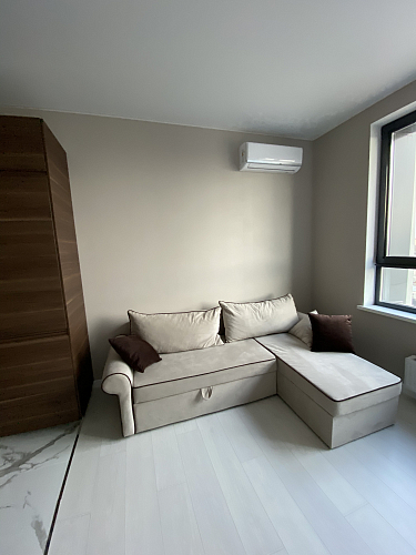 Диван угловой Милфорд экокожа белый правый фото покупателя 1