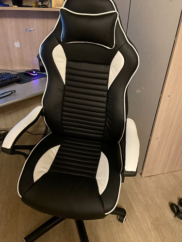 Компьютерное кресло Leon красное / черное фото покупателя 3