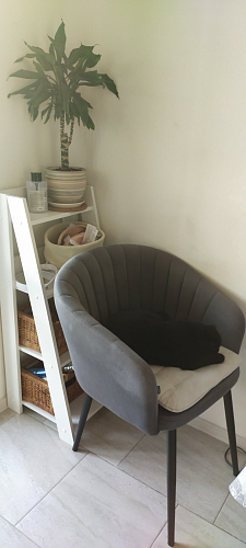 Стул на металлокаркасе Моншау зеленый велюр california 697 / черный фото покупателя 2