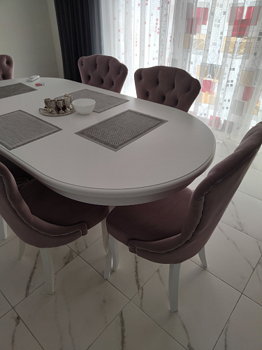 Деревянный стул Милано 1 бежевый / белый фото покупателя 13