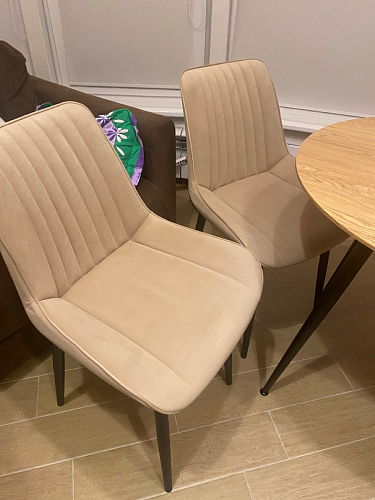 Комплект стульев Седа К 2 шт латте / черный фото покупателя 23