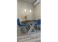 Стул на металлокаркасе Чилли розовый / черный каркас фото покупателя 20