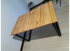 Стол Лота Лофт 140 25 мм юта / белый матовый фото покупателя 654