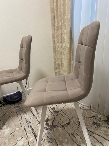 Стул на металлокаркасе Чилли зеленый / черный фото покупателя 329