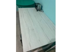 Стол Лота Лофт 120 25 мм сабия / черный матовый фото покупателя 147