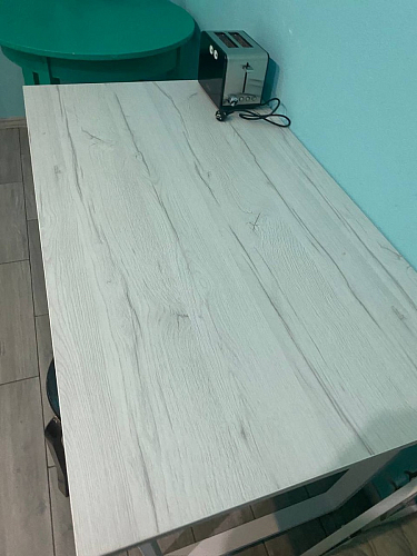 Деревянный стол Лота Лофт 140х80 дуб крафт табачный / черный матовый фото покупателя 147