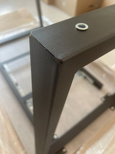 Стол Лота Лофт 140 25 мм черный матовый / бетон фото покупателя 891